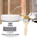 Selante Impermeabilizante Invisível 500g com Pincel – Revestimento Transparente Anti-Vazamento para Banheiros, Telhados e Paredes